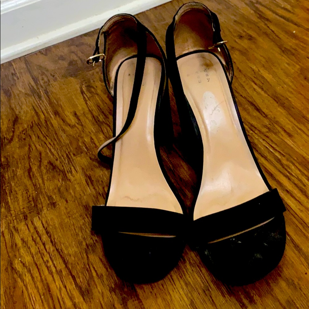 Black heels